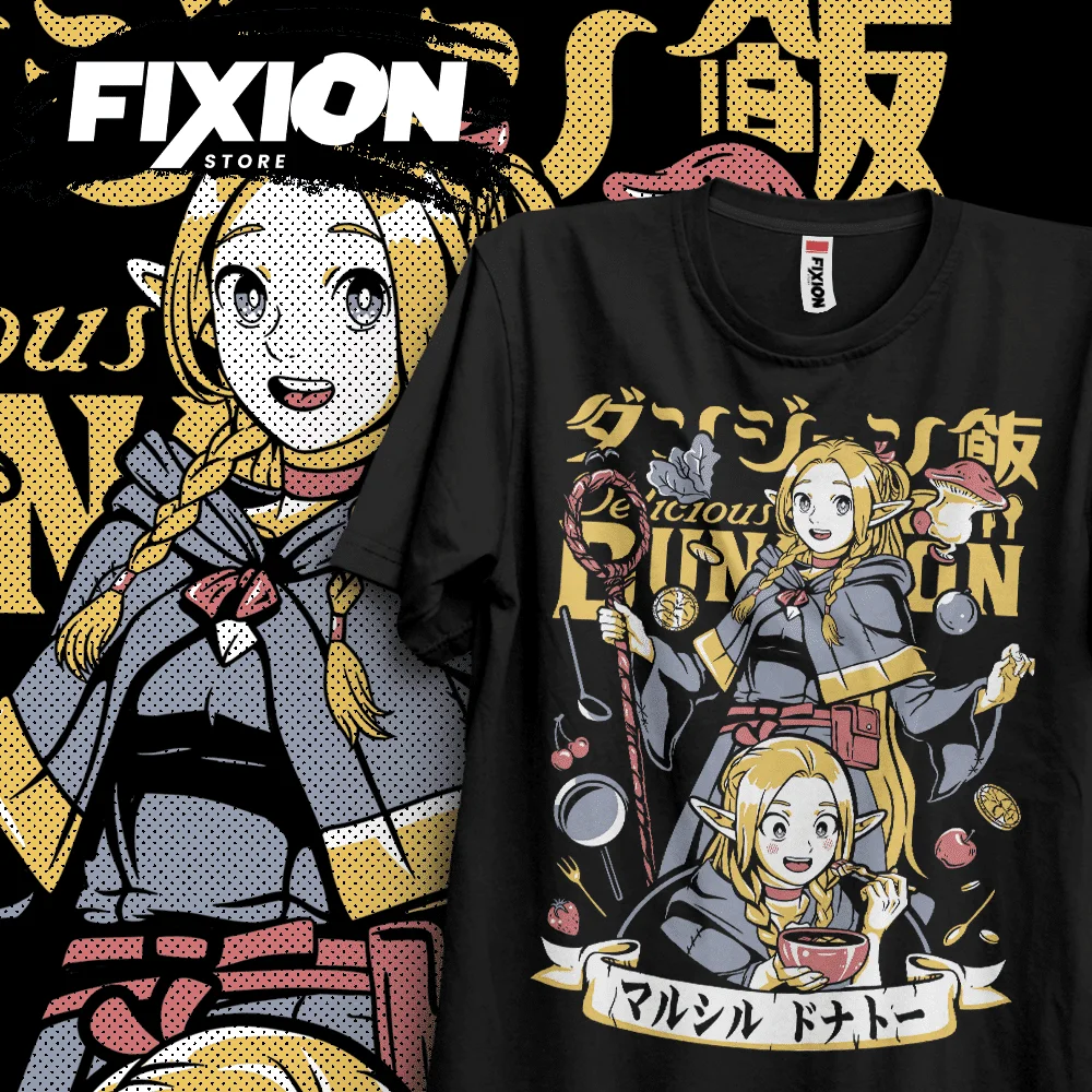 T-shirt For Anime Dungeon Meshi – Marcille #MB [N] Mange Tee