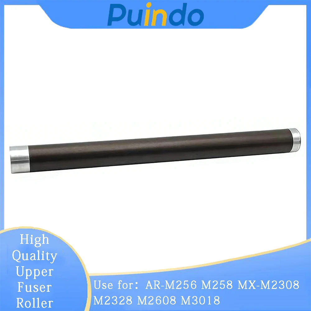 2PCS High Quality Upper Fuser Roller for Sharp AR-M256 M258 MX-M2308 M2328 M2608 M3018 Upper Roller