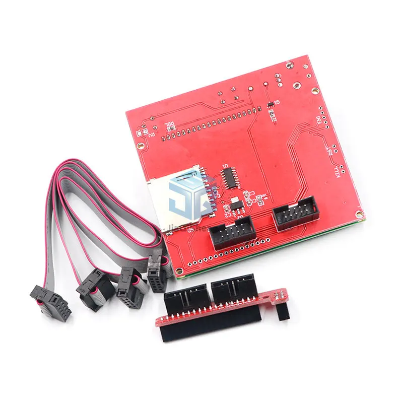 Imagem -05 - Controle Inteligente para Impressora 3d Painel de Controle Azul com Tela Lcd 1.4 Rampas