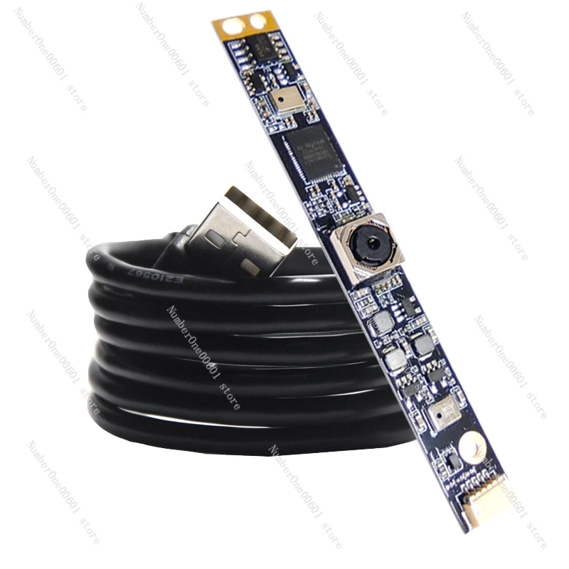 

3840 x 2160 4K 12MP HD CMOS IMX258 Auto Focus 75° 30FPS USB Camera Module With Digital Mic, MJPEG, YUY2