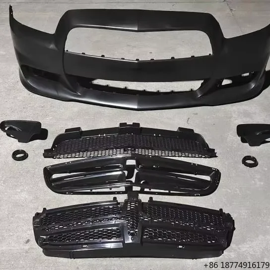 

Car Conversion Facelift Upgrade SRT Old to New Front Rear Bumper Body Kit for Dodge Charger 2011-2014