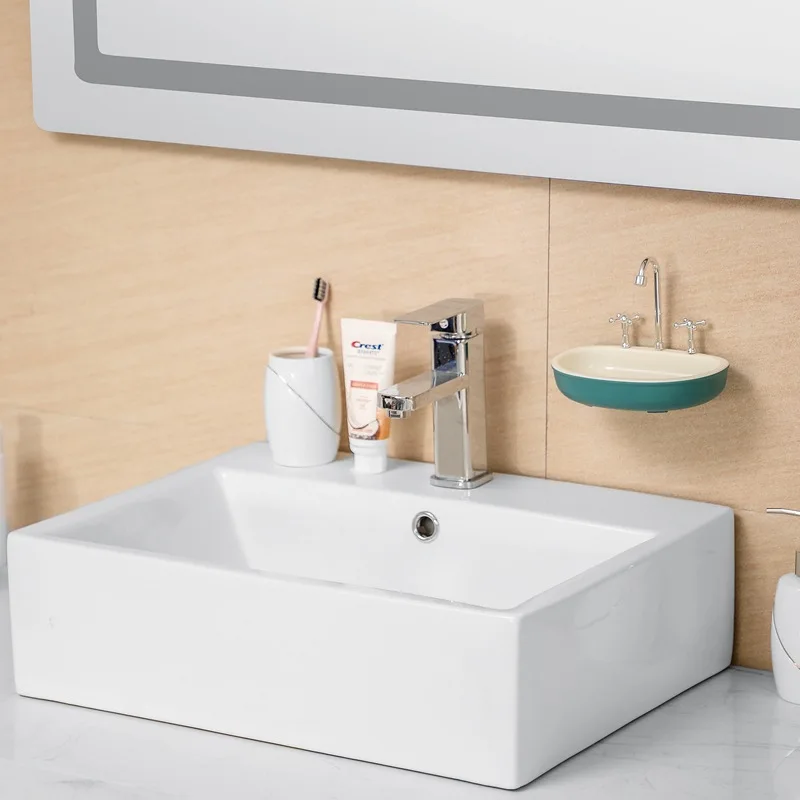 صنبور طبقة مزدوجة يمكن صندوق الصابون صينية حوض غسيل الحمام استنزاف حفرة خالية بالوعة النمذجة صندوق الصابون