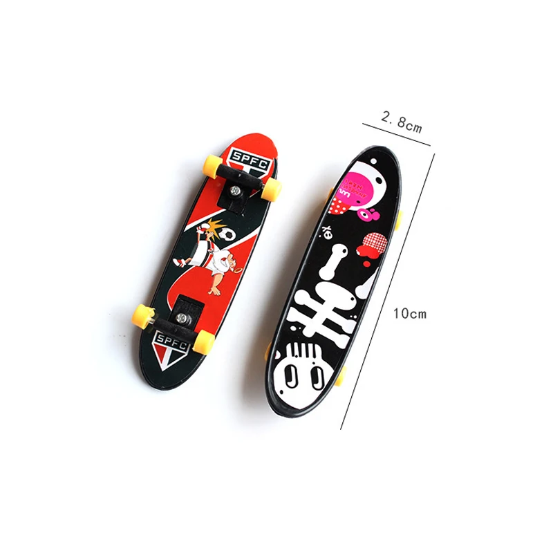 10 Stuks Mini Skateboard Toets Scooter Kids Speelgoed Cool Stuff Gadgets Feest Gunsten Grappig Cadeau Idee Vriendelijker Spiele