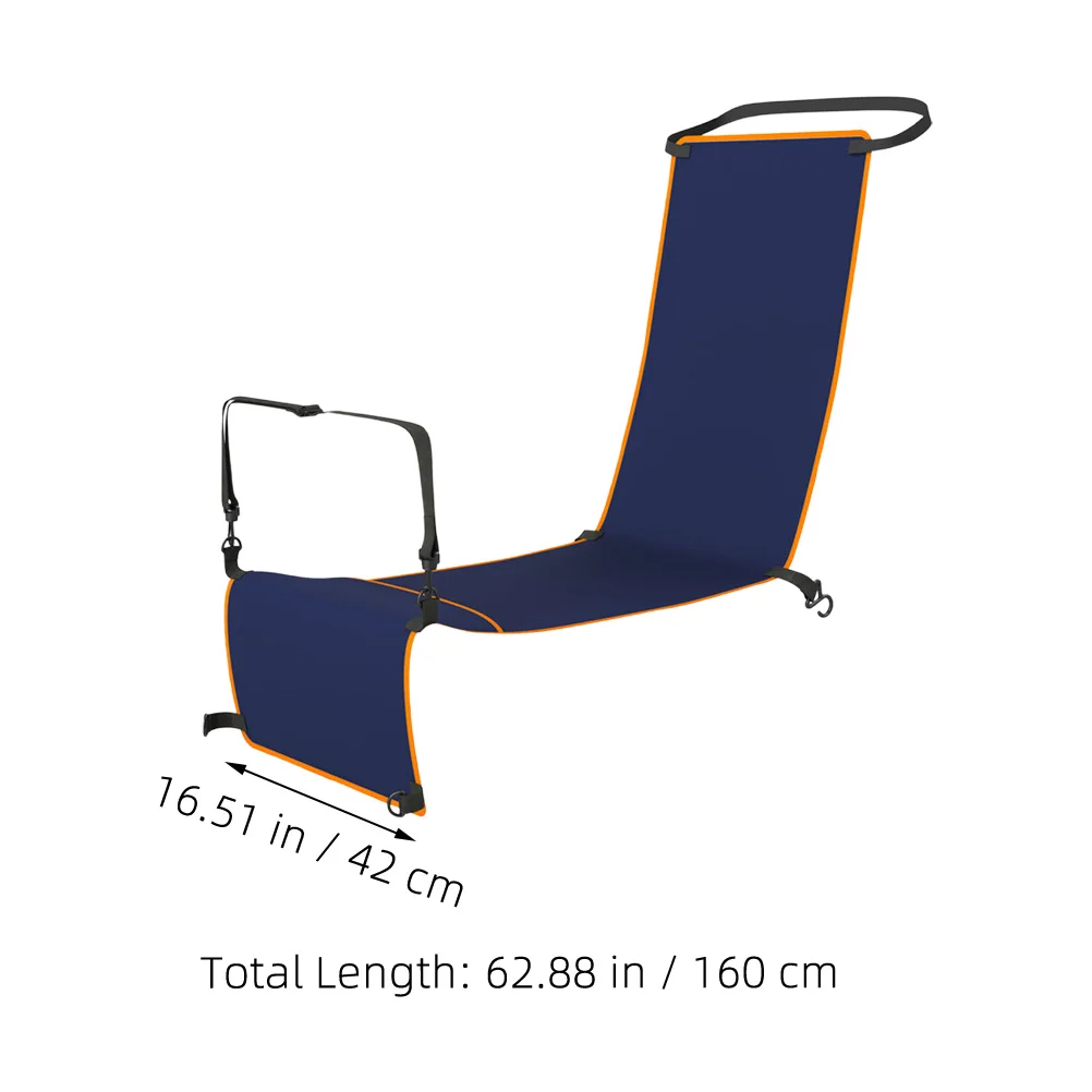 Hamaca con reposapiés de viaje para avión, cómoda cama portátil, vuelos largos, cama de viaje para niños y adultos