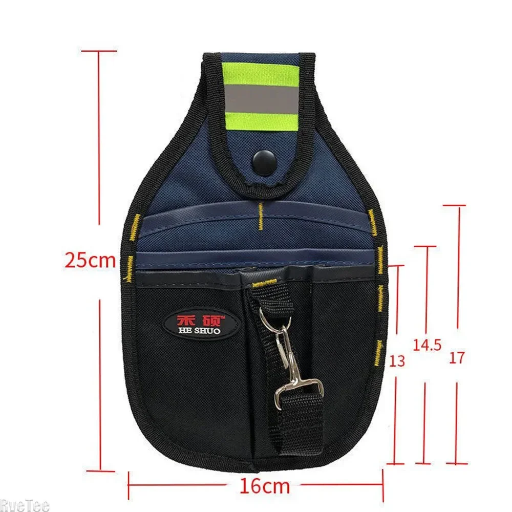 Imagem -06 - Diy Tool Bolsa Attachment Pouch Holder Work Belt para Eletricistas Carpenters Tool