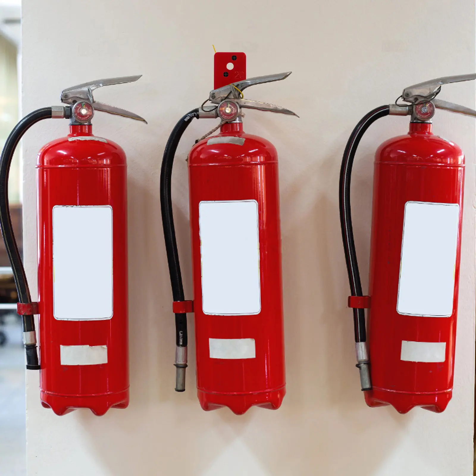

1 set Mount Bracket Metal Wall-Mounted Hook for Alarm Pull Station Durable Easy Install Smooth Surface for Wall