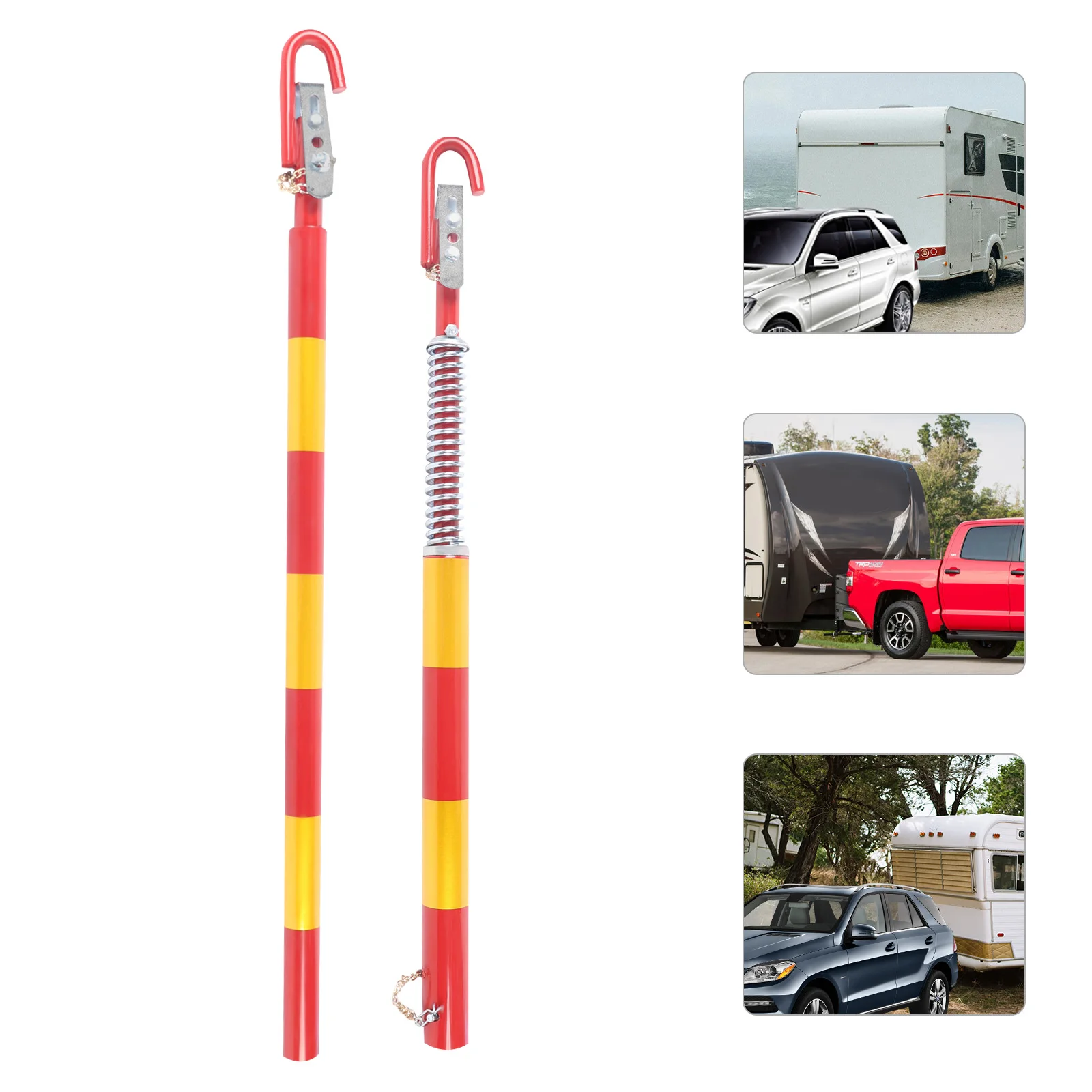 5000 kg 5T Car Towing Bar with Damping Towing Rope Breakdown Assistance Car Car