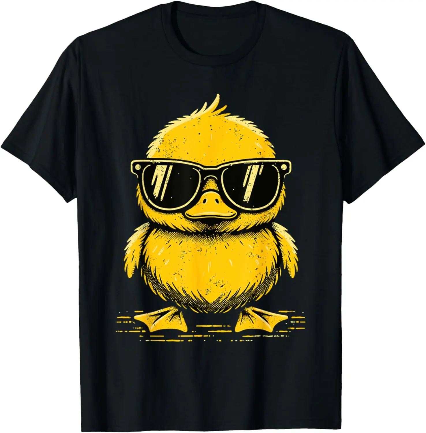 Cool Duckie Sunglasses Funny Ducky Rubber Duck T-Shirt