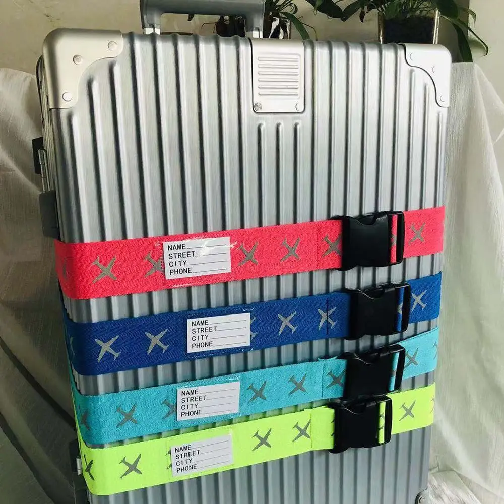 Adjustable Secure Lock Bundling Packing Belt Password Lock Baggage  Belt Luggage Strap Packing Belt