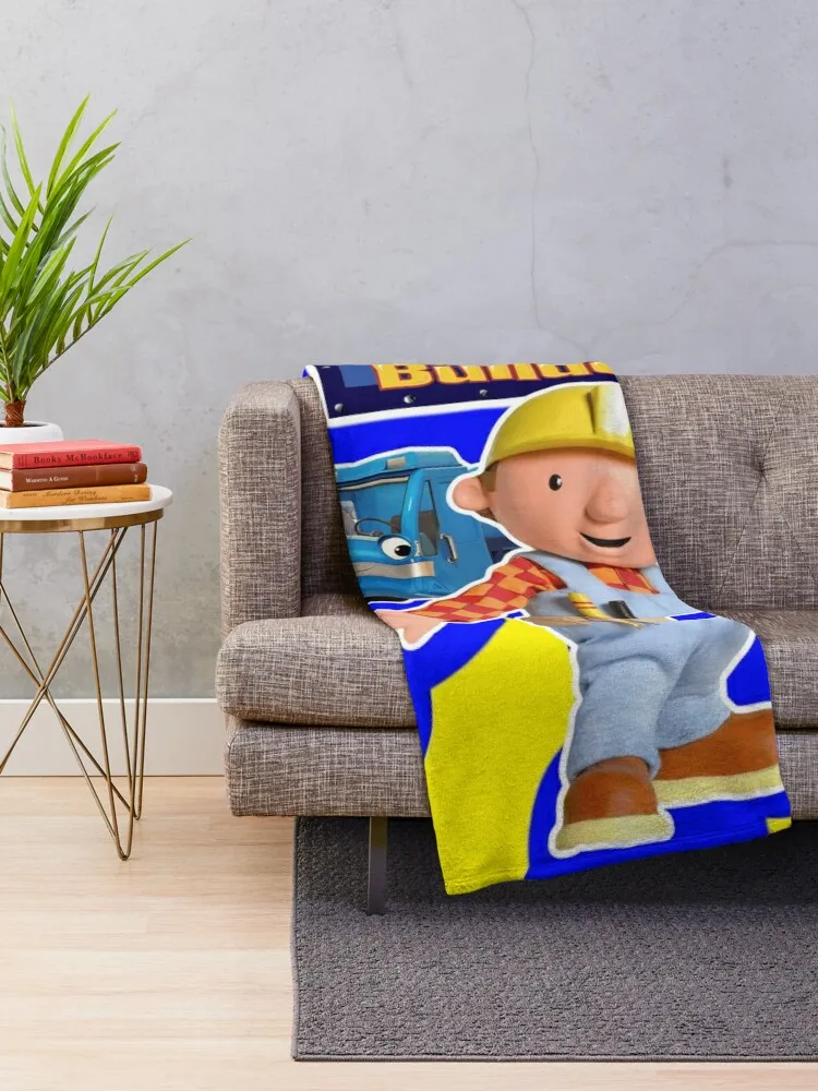 Bob The Builder Abstract Throw Blanket bed plaid Luxury Designer Decorative Sofas Blankets