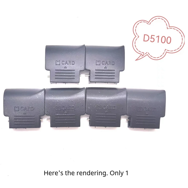 Repair Accessories Component For Nikon D5100 SD Memory Card Door Cover Camera Part