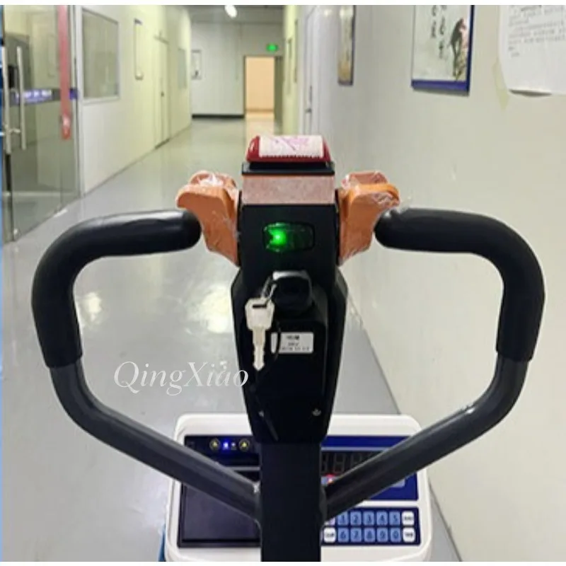Lift Electric Forklift with Weighing Printing High Precision Small Transporter Logistics Warehouse Pallet Forklift Scale view 6