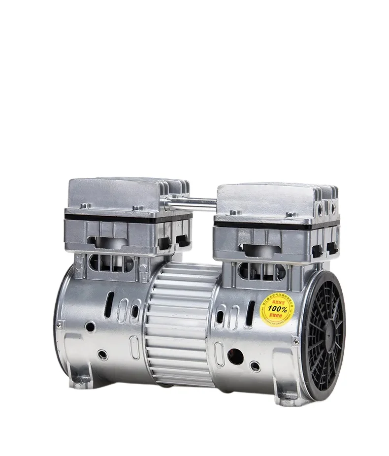 YJQ， oil-free silent air compressor head 110V accessories air pump pump head copper wire motor