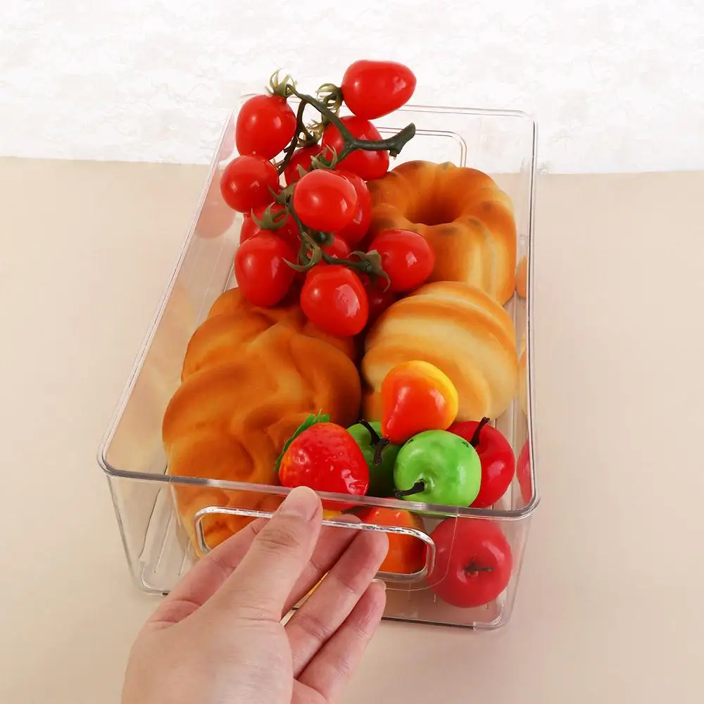 Makeup Container Desktop Storage Box Transparent Waterproof Drawer Organizer Storage Cabinet Stackable Stationary Holder