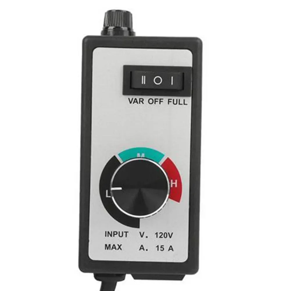 

Контроллер для теплых домов для домашнего офиса, скорость вентилятора 14x6x6 см, 50-10000 об/мин, AC100-120V, регулятор скорости, электронный регулятор