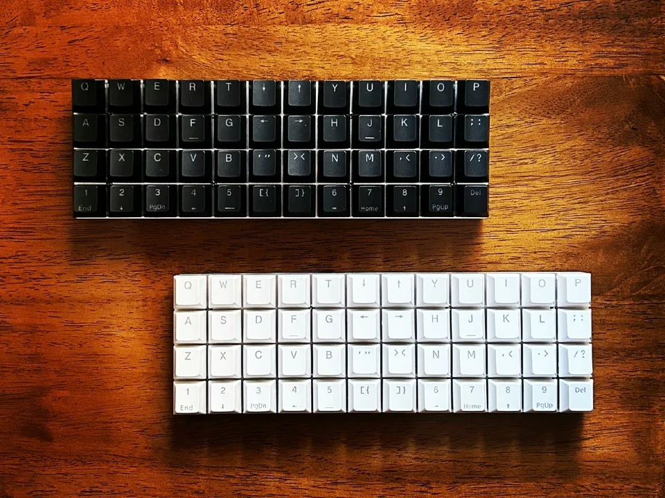 Planck 48 Wired Keyboards Full 1u Orthogonal Inline Keyboard