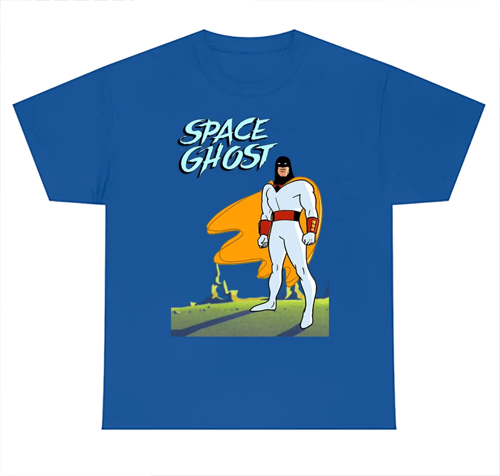 Space Ghost Coast to Coast poster T-shirt Blue Cotton All Sizes JJ3472