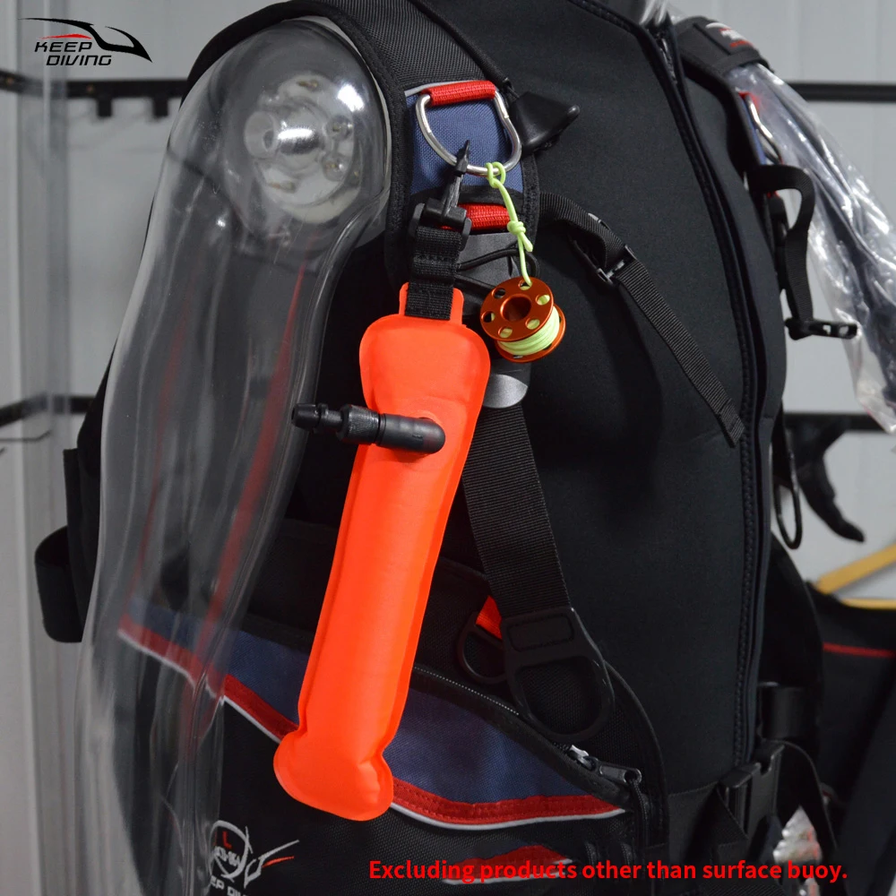 غوص سكوبا صغير قلادة الغوص SMB ، السجق السلامة للنفخ ، عوامة سطح أنبوب إشارة ، الهدايا التذكارية لهواة الغوص #2