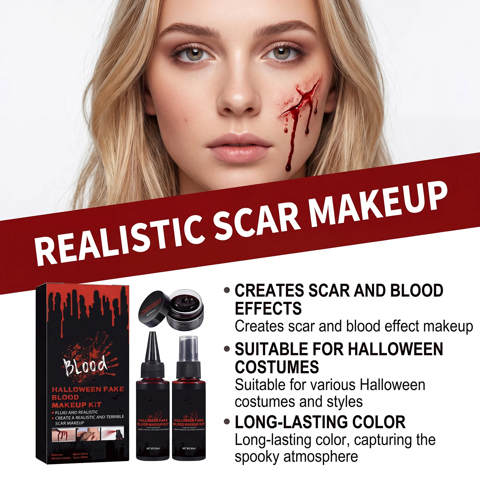 Kit Trucco Sangue Finto per Ha - Body Paint Sfx recensione e prezzo