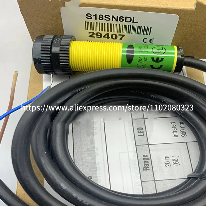 

2 шт. новый фотоэлектрический переключатель S18SN6D S18SN6DL S18SP6DL