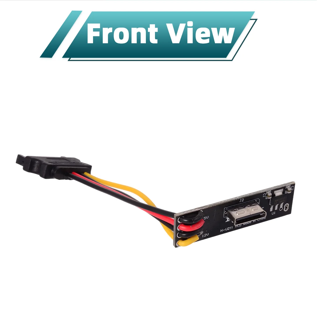 Oculink SFF-8611 / SFF-8612 4i To U.2 U.3 SFF-8639 SSD Adapter Card Data Cable