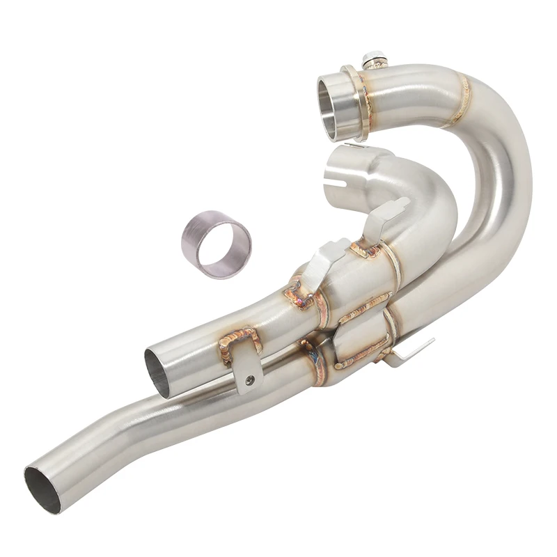 Motorcycle Exhaust Full System Escape Moto Stainless Steel Front Link Pipe For Triumph Scrambler 1200 1200XE 1200XC 2019-2025