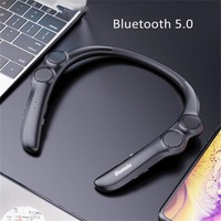 Sports Bluetooth Audio Hanging Neck Wearable Smart 9 Portable Neck Hanging Speaker Mini Subwoofer Speaker Hifi 10 Hours Playback