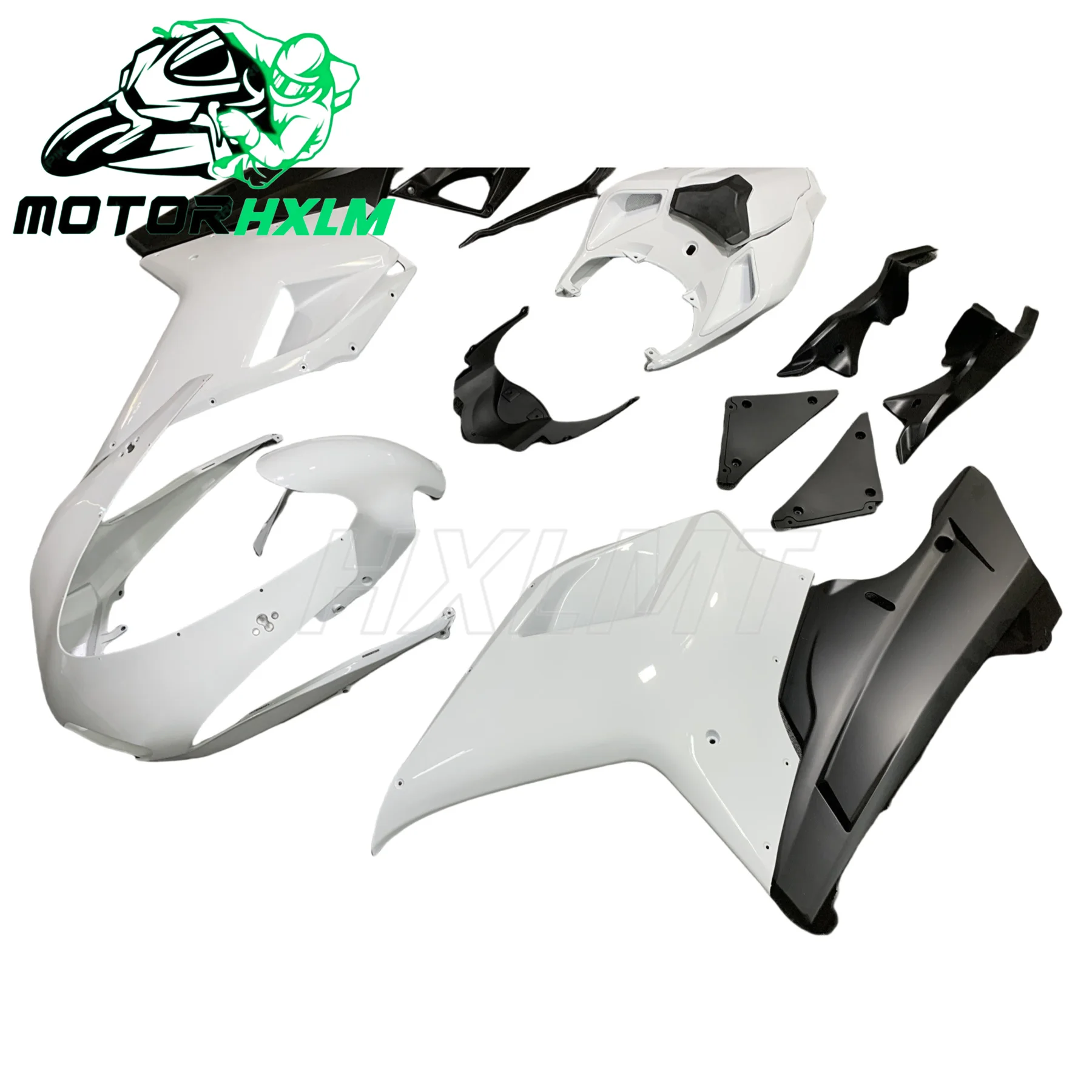 For Ducati 848 1098 1198 1098S 07-11 injection Fairing Kit Motorcycle Body Shell Kit 848 Evo1098 1198 1098S 07 08 09 10 11