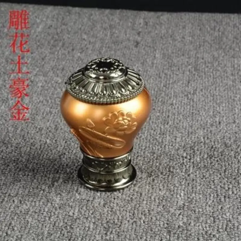 Curtain rod decorative head thickened European Roman rod decorative head sealing plug curtain rod accessories home decoration