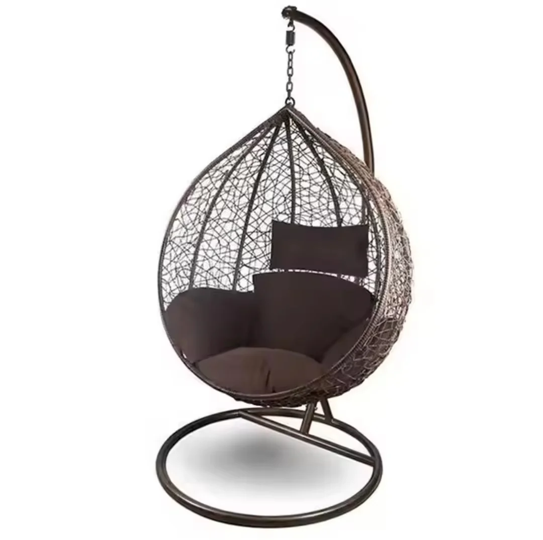 mf-Custom Indoor/Outdoor Rope Swing Chair | Hammock Egg Chair for Terrace & Bedroom | Manufacturer Direct Patio Swing Chair·