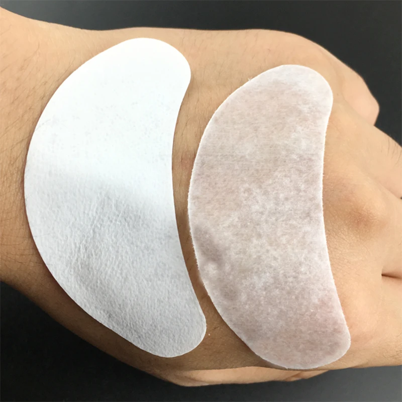 Private Label Mini Eye Protein Gel Patches Eyelash Extensions Pads Cotton Sheet Popular Pink Sheet Mask Moisturizing Acceptable