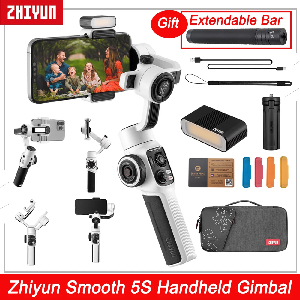 Стабилизатор ZHIYUN для смартфона Huawei, Samsung, iPhone 13, 12