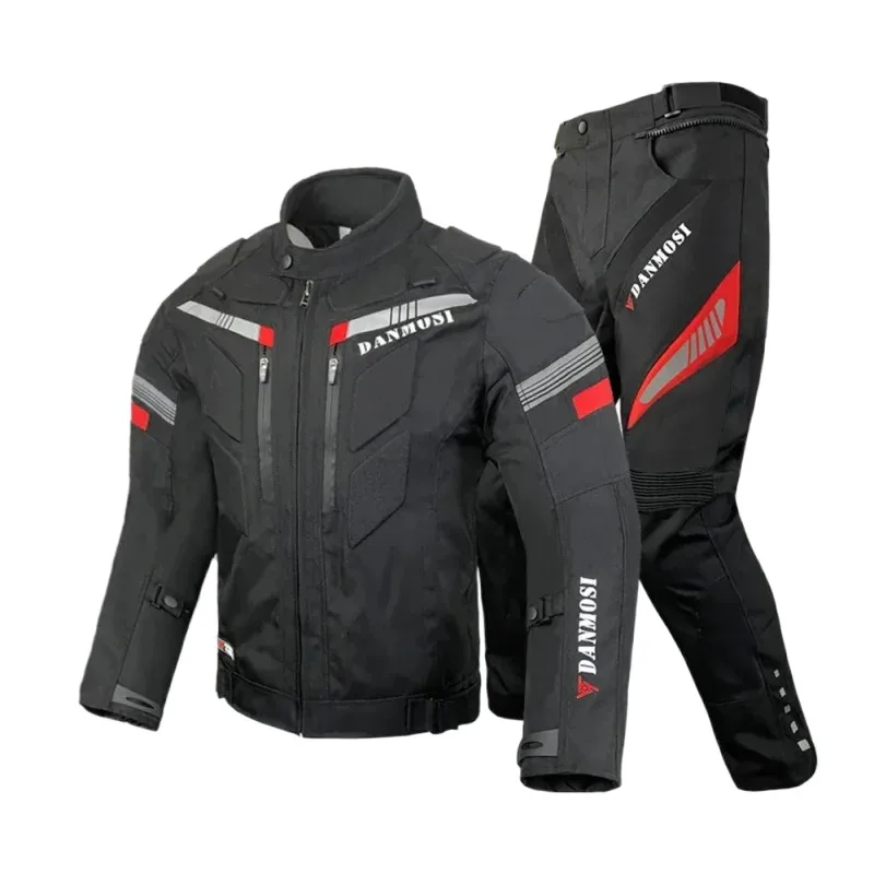 AliExpress NONE Men Motorcycle Cycling Jackets Riding Suit Waterproof Winter Warm Split Type Back Protection Elastic Outdoor Storage Equipment