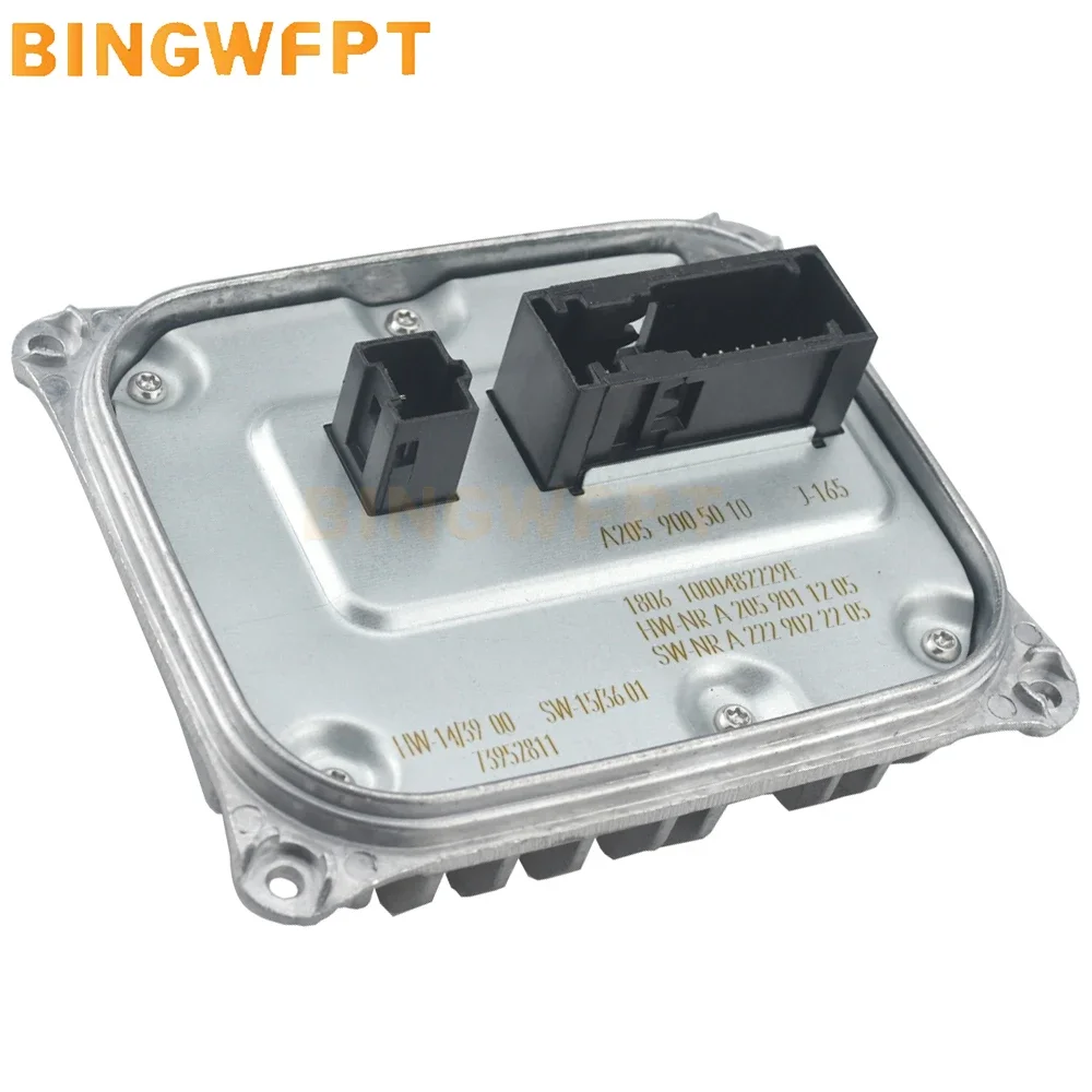 BINGWFPT Xenon HID headlight ballast control unit A2059005010 for Mercedes C-Class W205 S205 C205 A205 New A2059005010 module