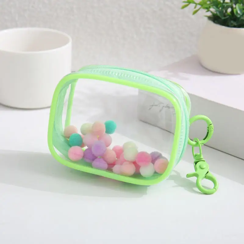 Transparent Mystery Box Storage Case Doll Organizer Display Bag for Plush Doll Keychain Collectible Desktop Decor Accessory