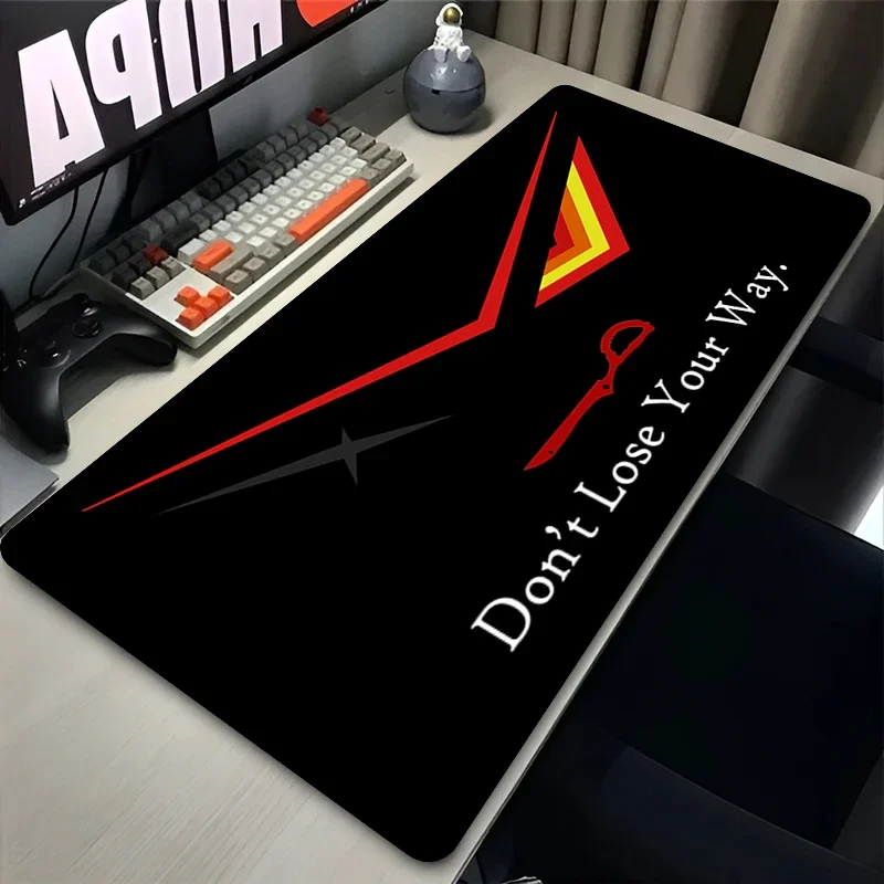 Kill La Kill Matoi Ryuuko Anime-Mauspad, Schwarz, heißes Spiel, großes Computer-Laptop-Gaming-Mauspad, Büro, PC, Gamer, Schrank, Schreibtischunterlage
