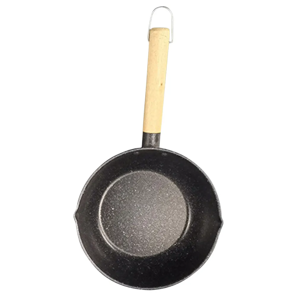 

Nonstick Saucepan Heat Resistant Soup Pot Wooden Handle Stew Noodles Milk Cooking Pot Kitchen Cookware Household Stovetop