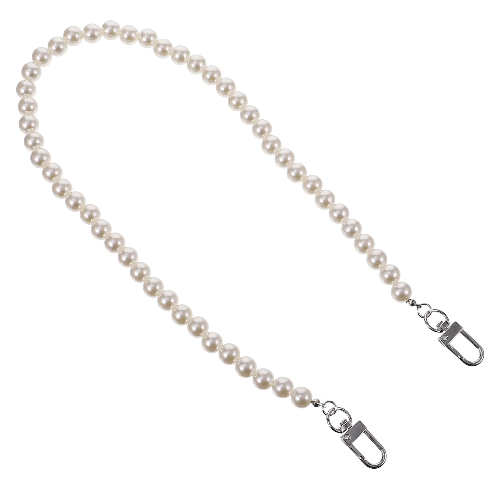 

2Pcs Retro Waist Chain High-Quality Metal Pearl Pants Chains for Jeans Fashion Accessories Durable Not Rust Easy Match Clothes