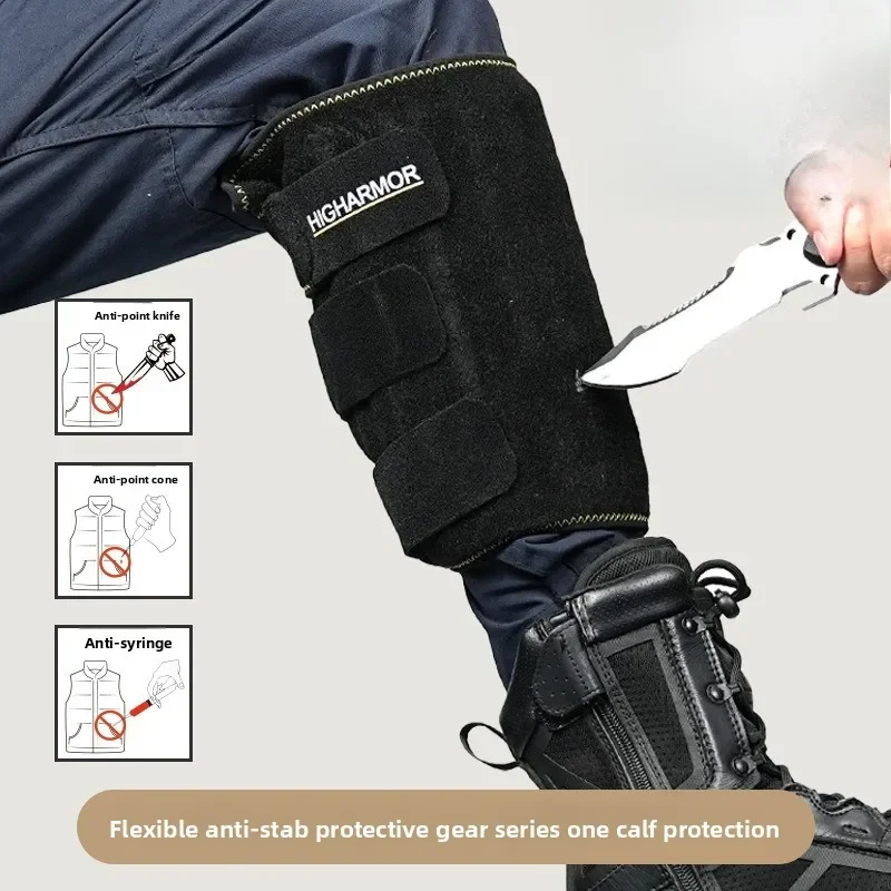 DurableAnti-puncture Leg Guards Riding Protective Gear Anti-cut Anti-stab Pants Thigh And Calf Knee Pads Anti-stab Clothing