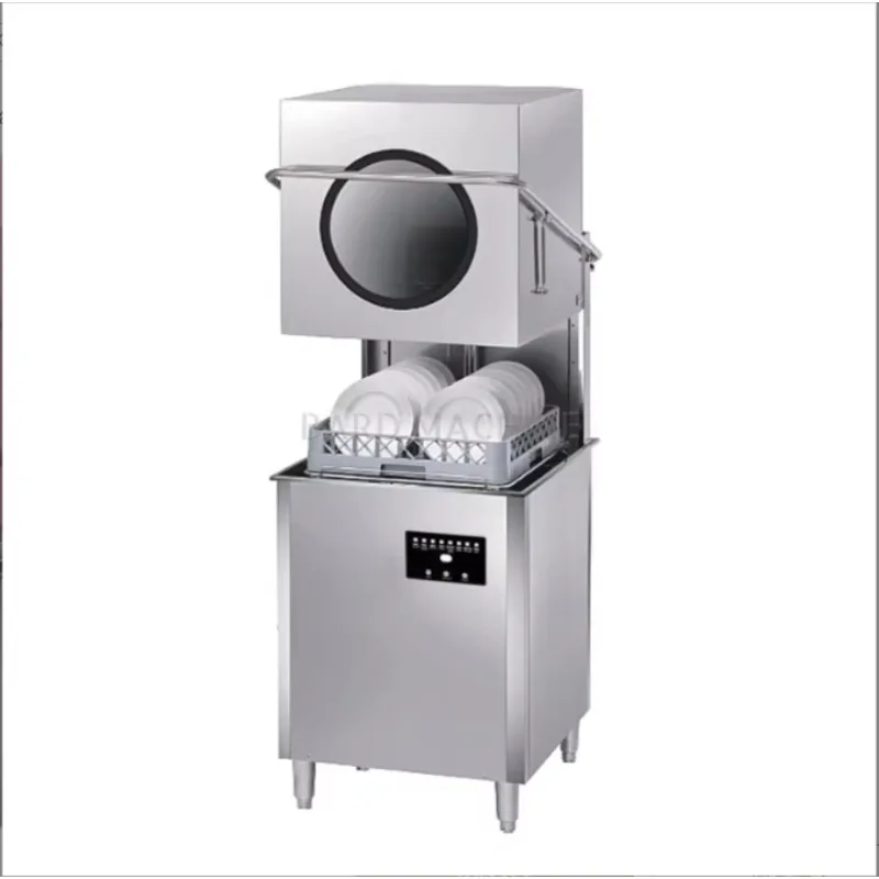 Fully Automatic Commercial Dishwasher / Open-Top Large Capacity Dishwasher / Automatic Stainless Steel Dishwasher