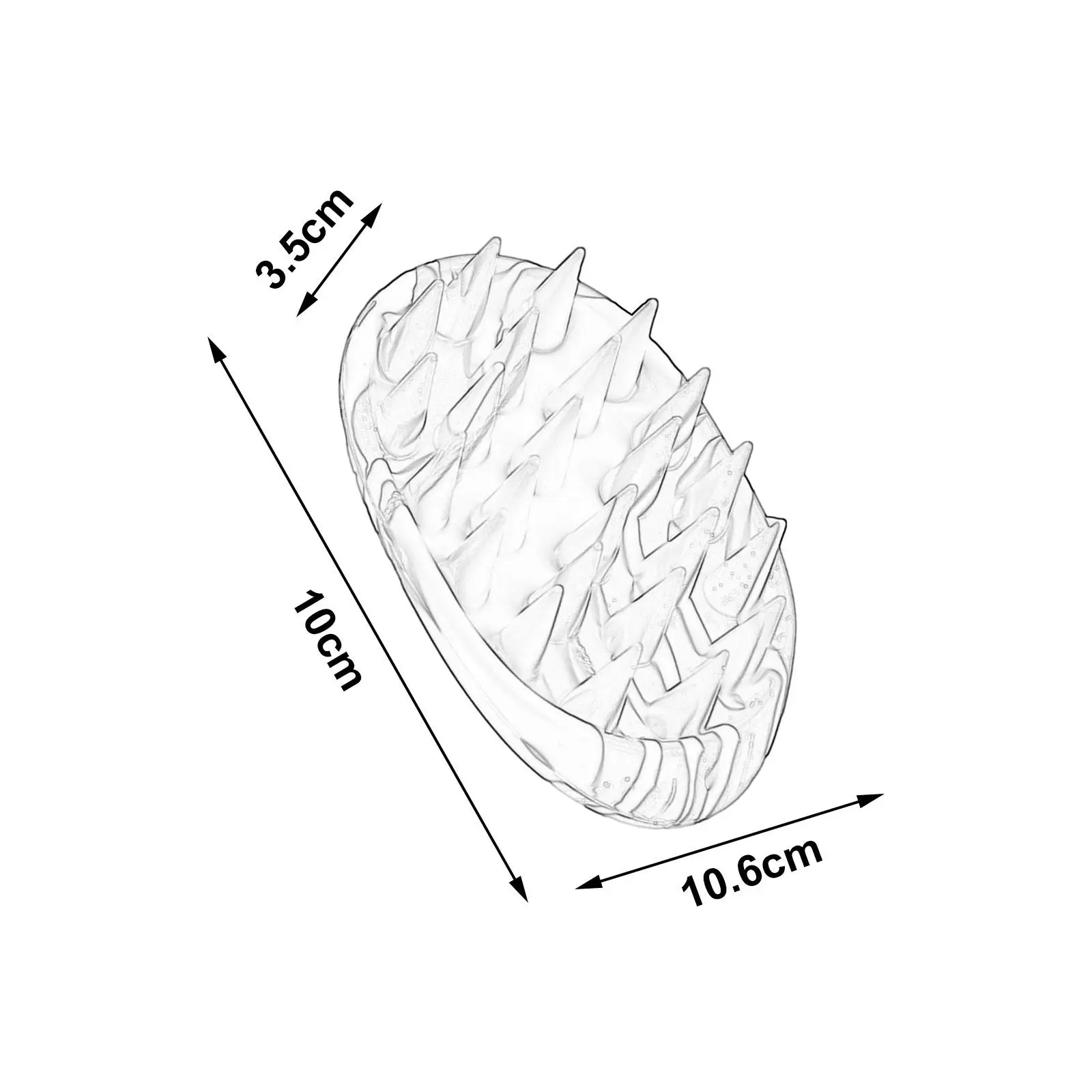 

Hair Scalp Massager, Scalp Scrubber Head Scrubber, for Wet and Dry Hair Shampoo Brush for Hotel Pets Women Men Dorm
