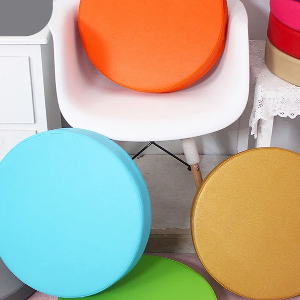 

Кожаная круглая подушка-сидушка из губчатого материала, настраиваемая для стула, дивана, пуфа для медитации