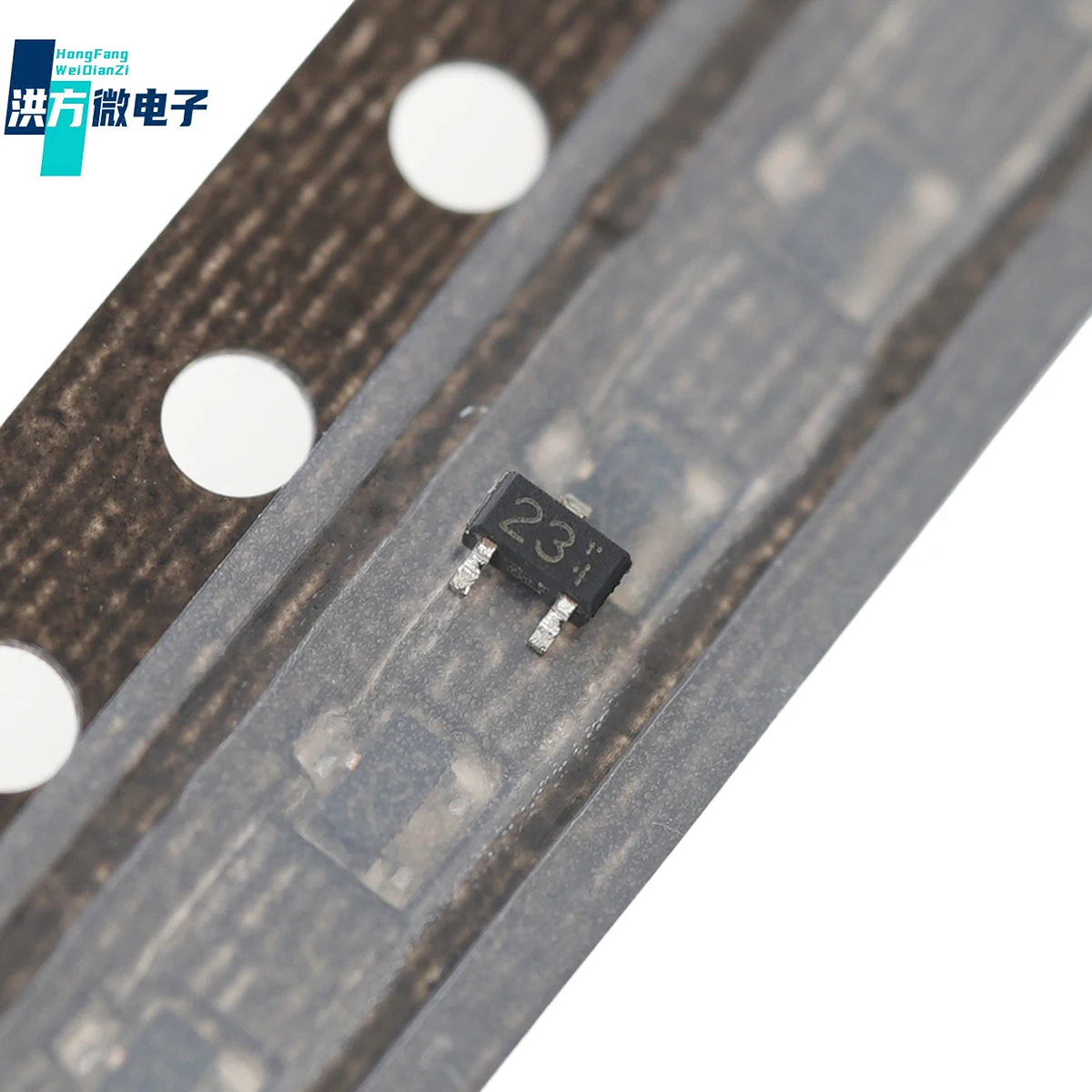 10-200PCS Origin digital transistor 150mW 50V 100mA, 1 NPN pre biased, 4.7k Ω. SC-75A（EMT3）：DTC143EETL，Marking：23