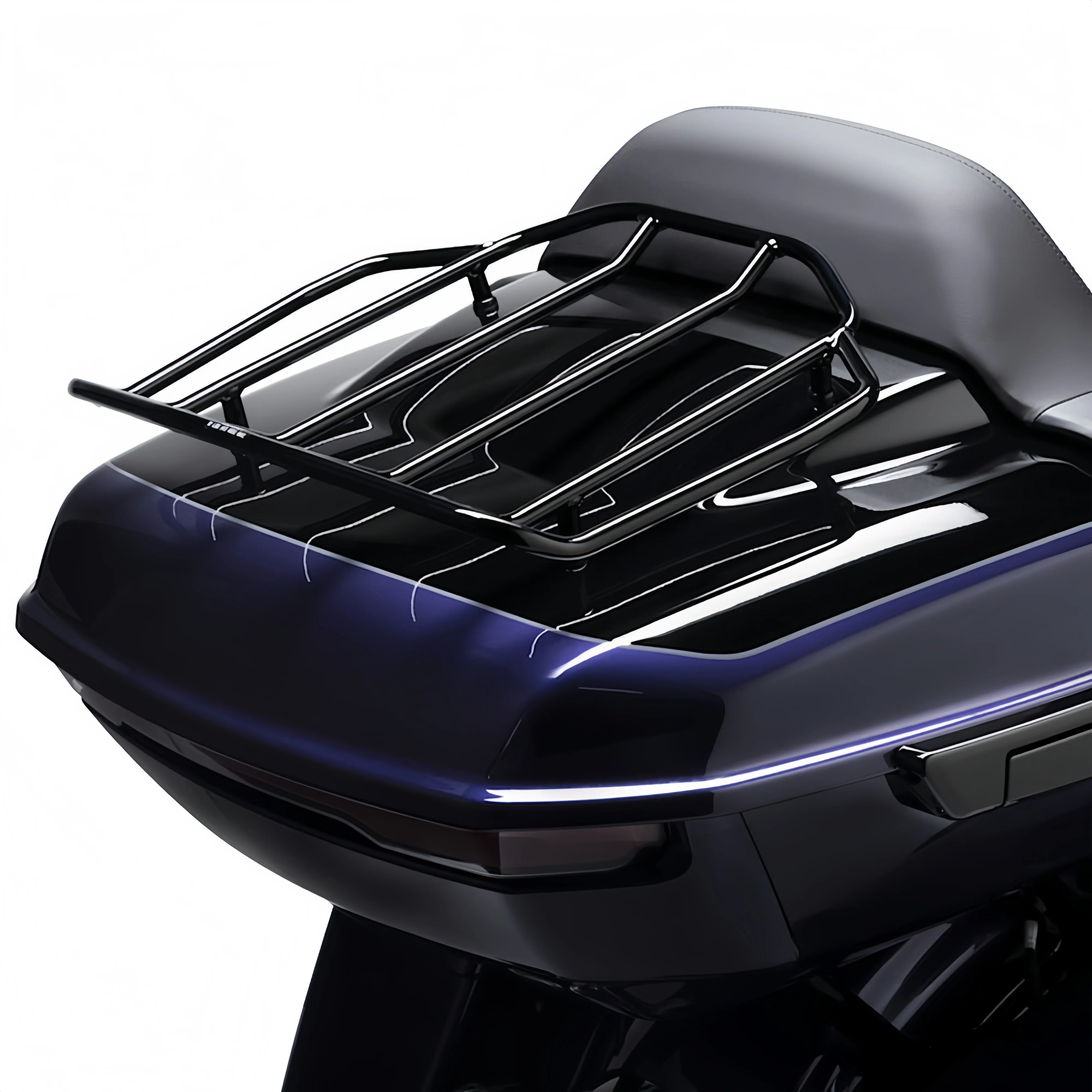 For Harley Touring Electra Glide CVO Road Glide ST New Motorcycle Rear Top Case Carrier Trunk Luggage Rack Rail Tour Pack Shelf
