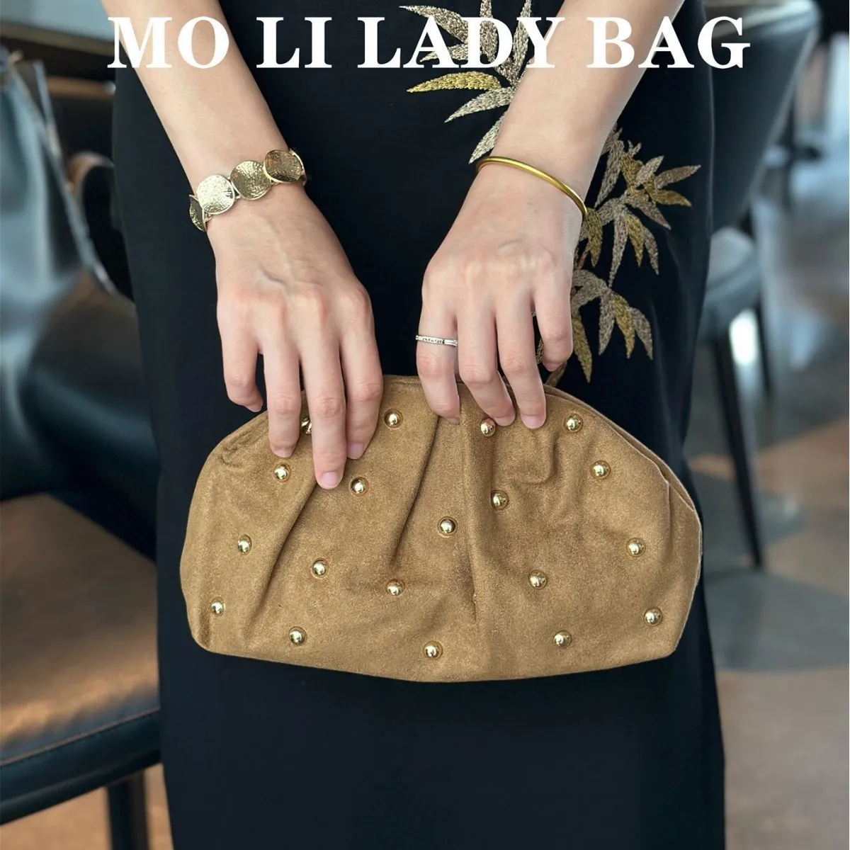 موضة برشام شل حقيبة المرأة الحقيبة المخملية رصع سحابة زلابية حقائب للنساء مصمم حقائب اليد يوم صغير مخلب السيدات جديد