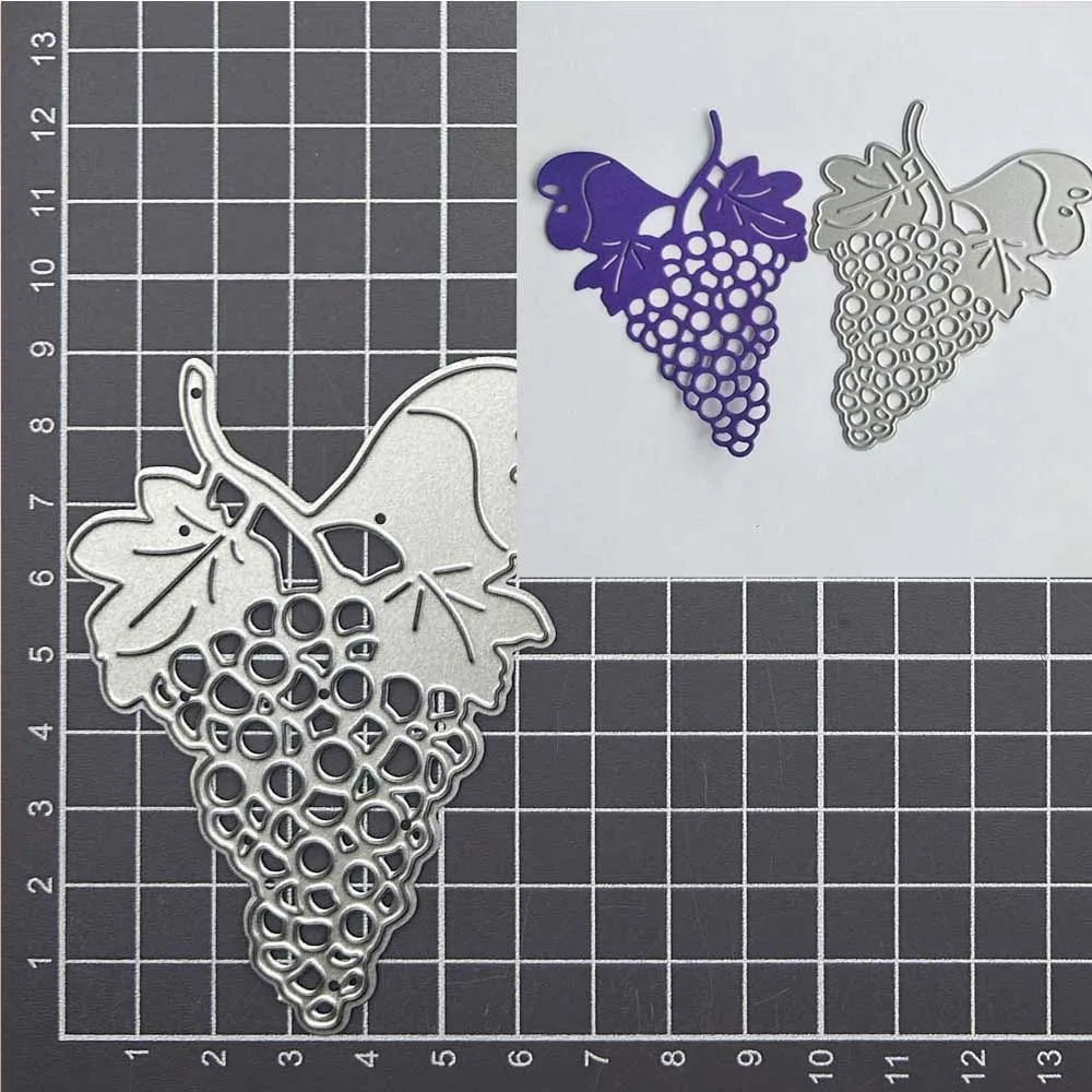 Grape Metall-Stanzformen für DIY-Scrapbooking, Fotoalbum, handgefertigte Papierkarten, Prägung, Dekorieren, Basteln