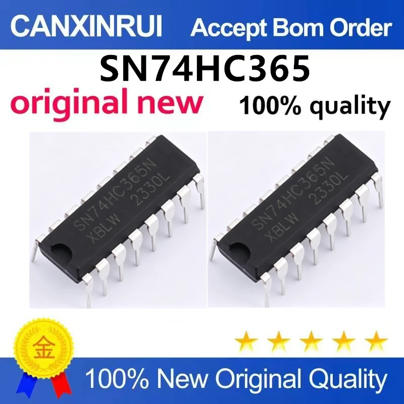 （5pcs-10pcs）Brand new original SN74HC365DR silk screen HC365 patch SOP-16 buffer period driver chip IC