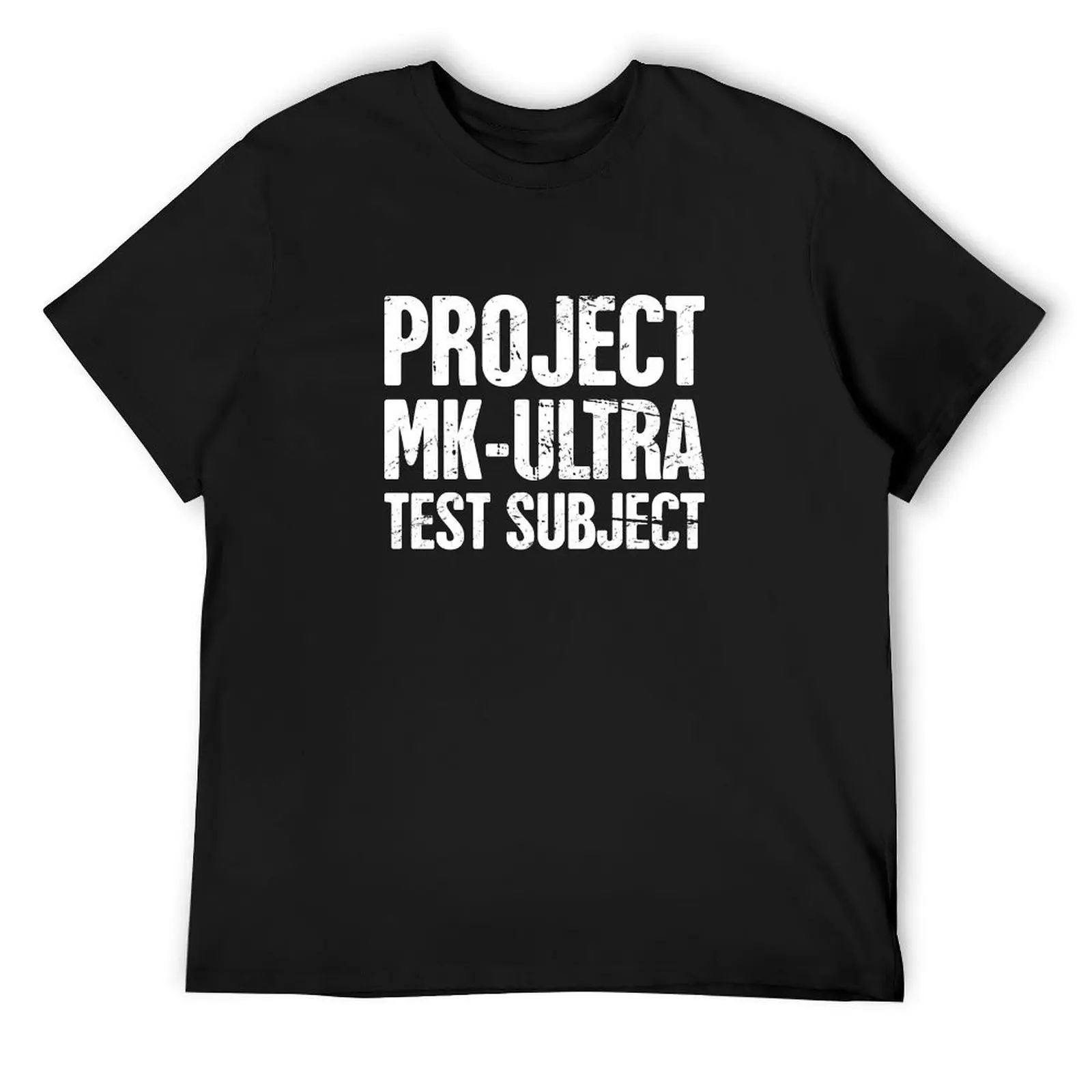 

Conspiracy Theory Project MKUltra / MK ULTRA T-Shirt korean fashion summer clothes rapper graphic tees plain t shirts men