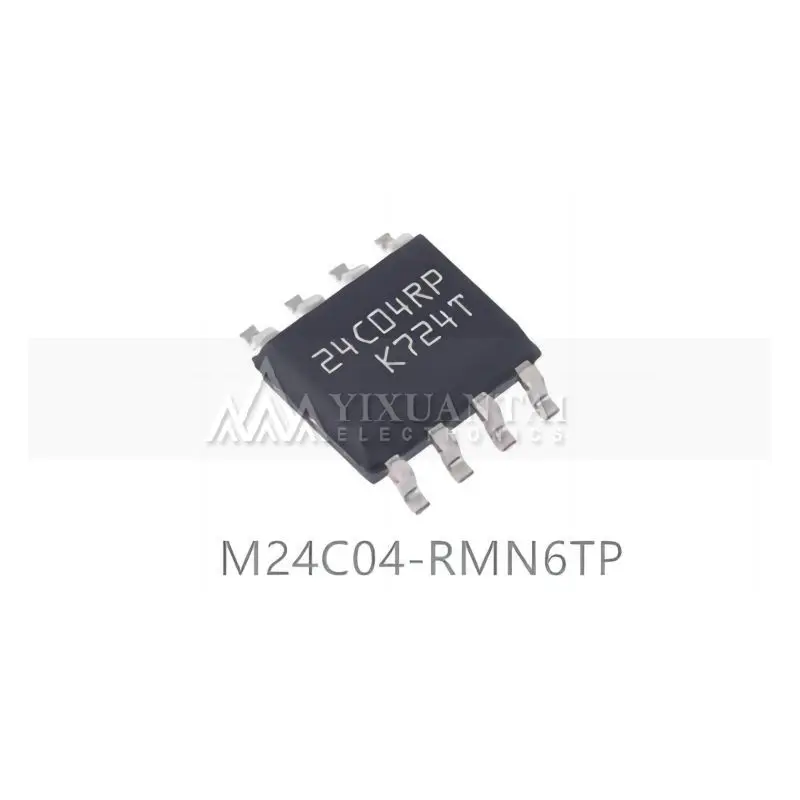 10pcs/Lot  M24C04-RMN6TP IC EEPROM 4KBIT I2C 400KHZ 8SOIC New