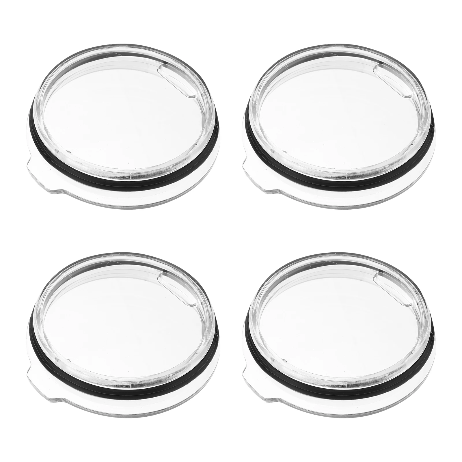 

4 Pcs Liquid Cup Lid Keeps Tumblers Covers Lids for Replacement Anti-spill